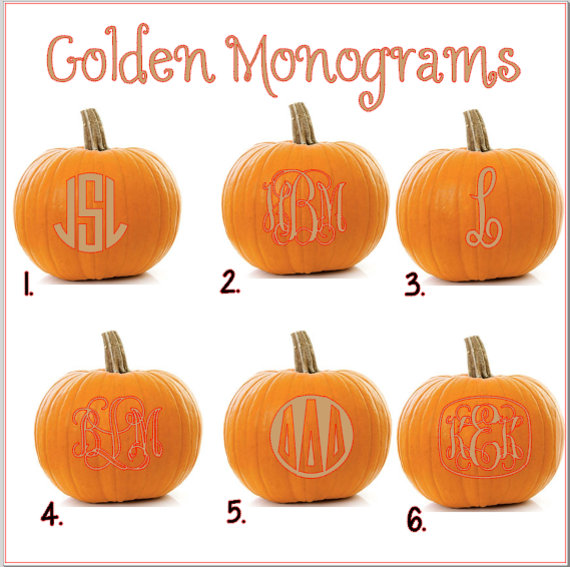 MonogrammedPumpkins