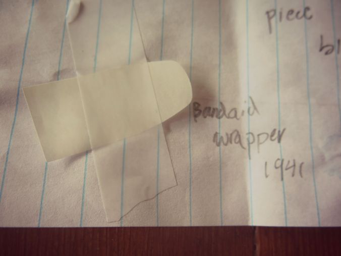 Bandaid wrapper